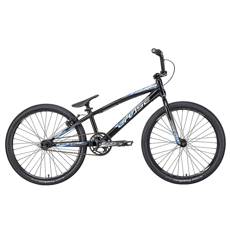 Chase Edge Cruiser 24″ BMX Race Bike-Black/Blue