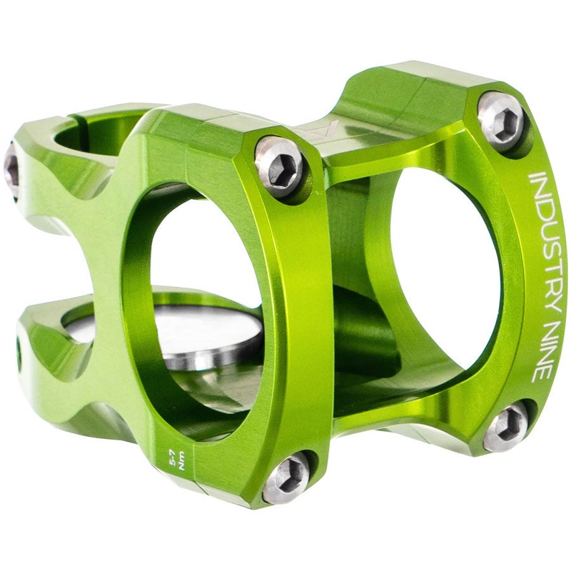 Industry Nine A35 Stem – 40mm 35 Clamp +/-8 1 1/8″ Aluminum Lime