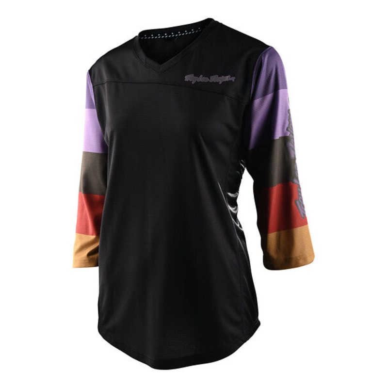 Troy Lee Designs Mischief 3/4 Sleeve MTB Jersey – Womens – Rugby – Black