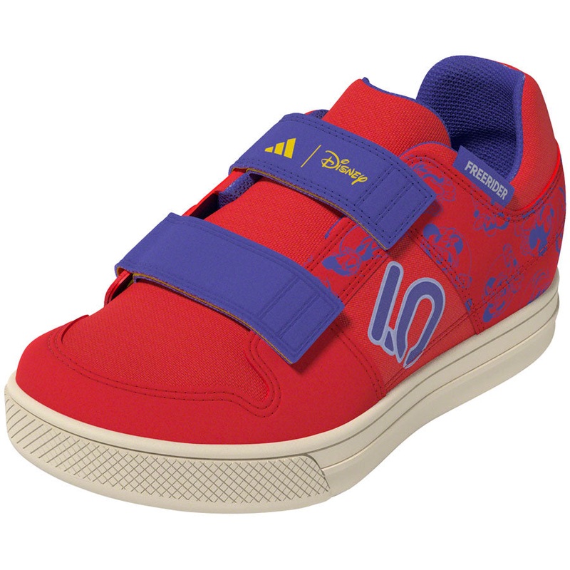 Five Ten Freerider VCS DSN Kids Flat Shoes – Pure Ruby/Violet Tone/Wonder White 3