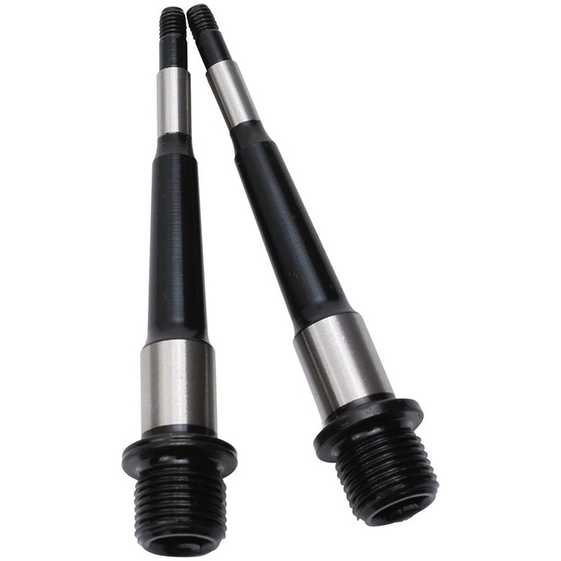 HT Components EVO+ Pedal Spindle – AE03/AE05 IGUS, Chromoly, Black