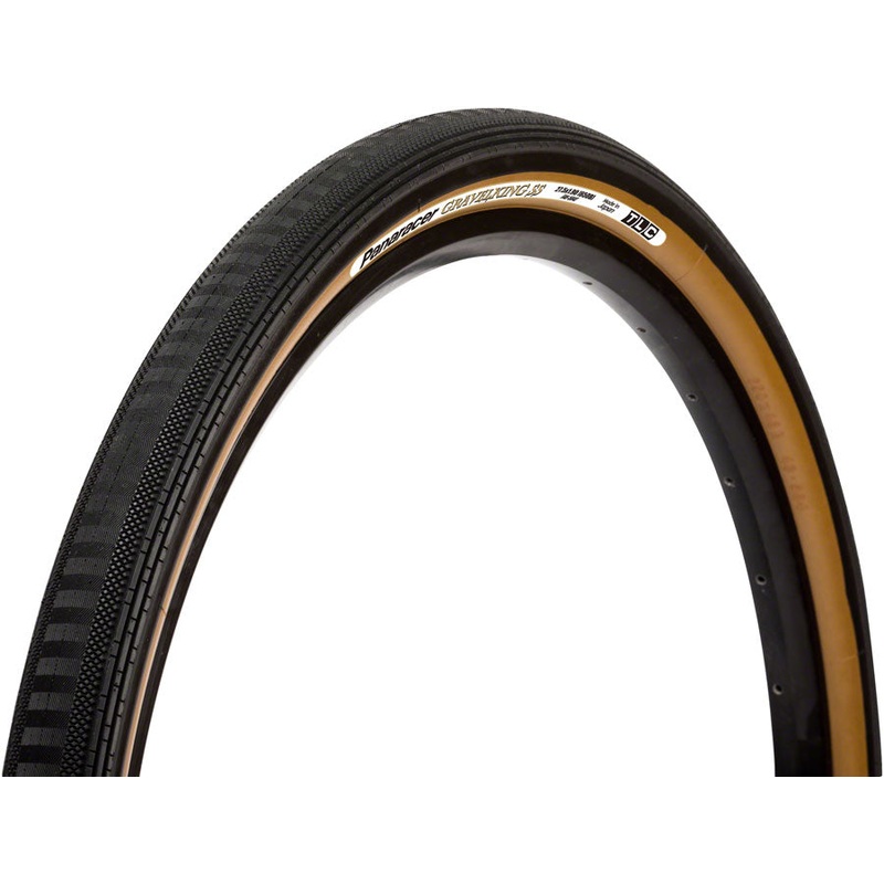 Panaracer GravelKing SS Plus Tire – 650b x 48, Tubeless, Folding, Black/Brown, ProTite Protection
