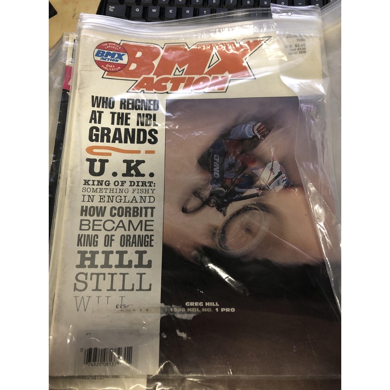 BMX Action magazine back issues 1989