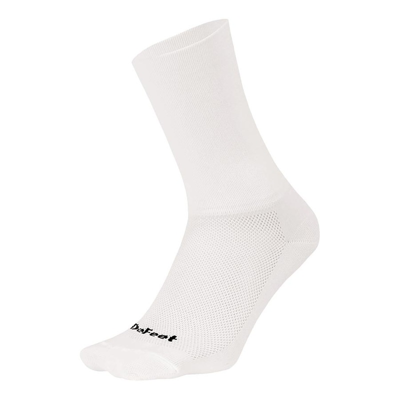 DeFeet Aireator 6″ Socks White XL Pair