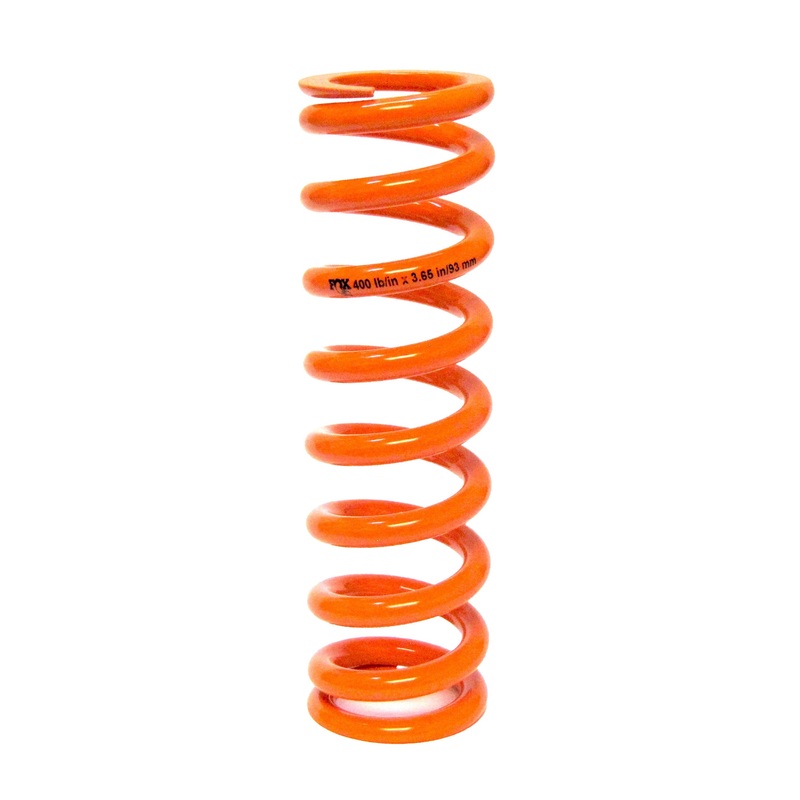 FOX SLS Coil Rear Shock Spring – 550 lb. x 2.4″ / 61mm Stroke Orange