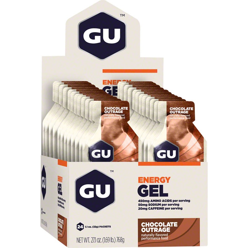 GU Energy Gel – Chocolate, Box of 24