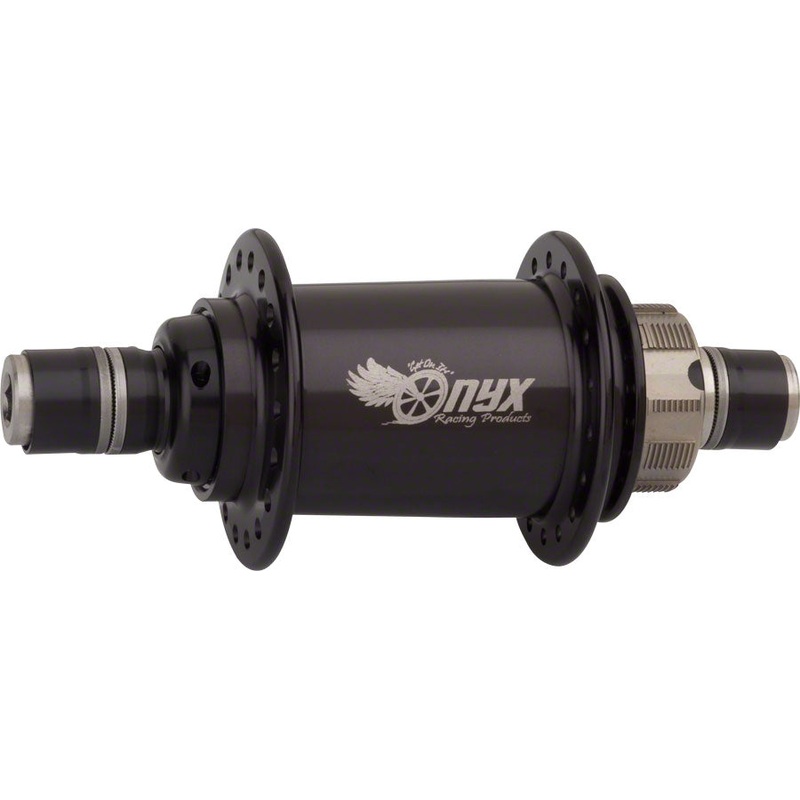Onyx BMX Pro Rear Hub – 3/8″ 10 x 100mm Black 28H