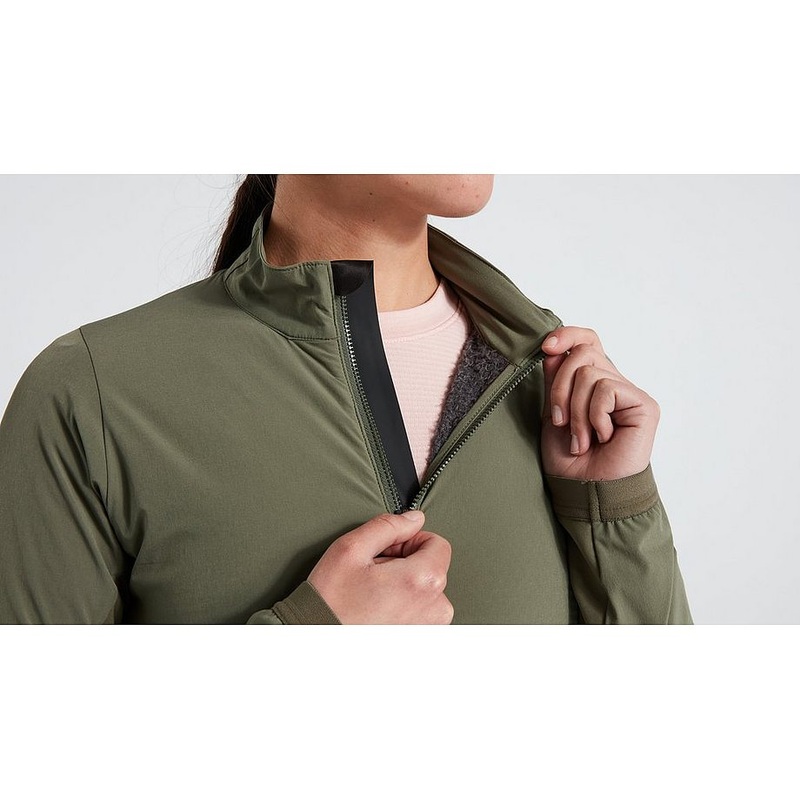 Specialized trail alpha jacket wmn oak green s