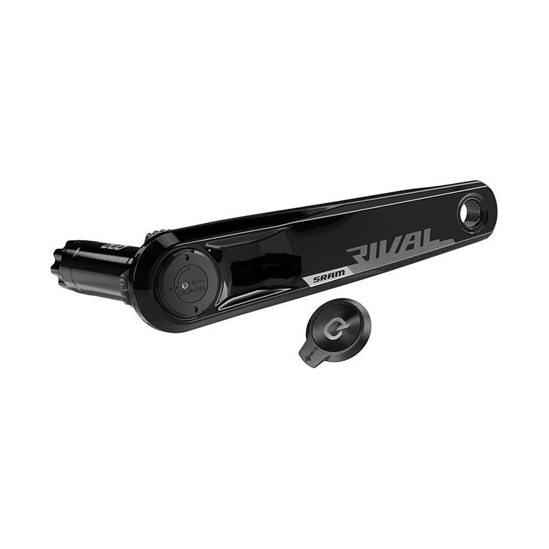 SRAM Rival AXS Wide Power Meter Left Crank Arm and Spindle Upgrade Kit – 160mm DUB Spindle Interface Black D1