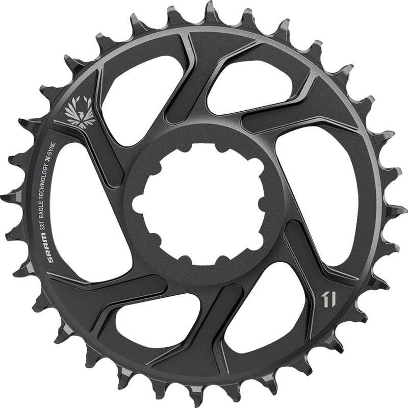 SRAM X-Sync 2 Eagle Direct Mount Chainring – 36 Tooth 3mm Boost Offset 12-Speed BLK
