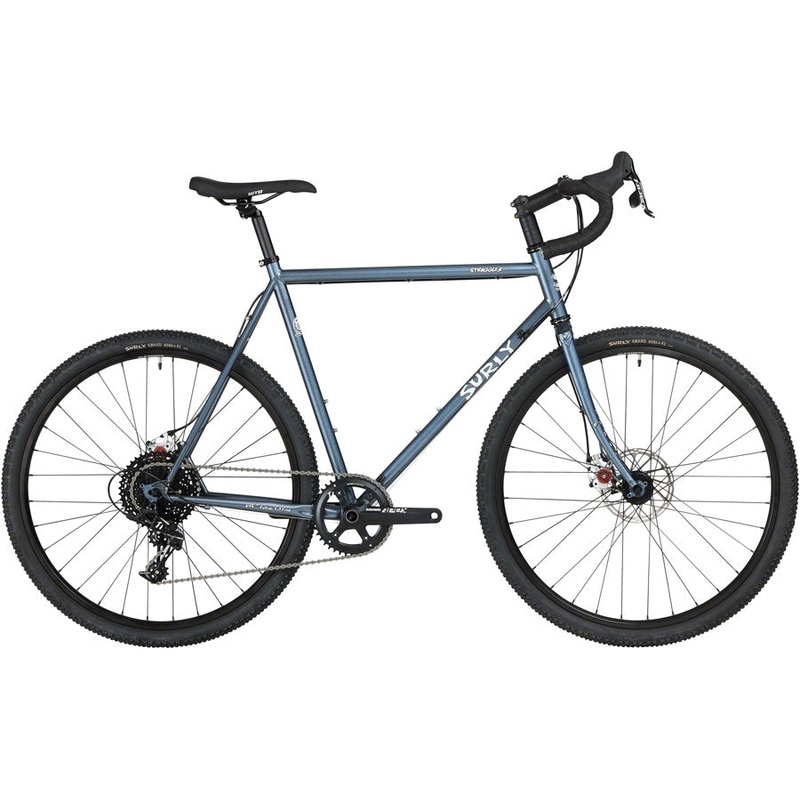 Surly Straggler Bike – 650b, Steel, Cold Steel Blue, 50cm