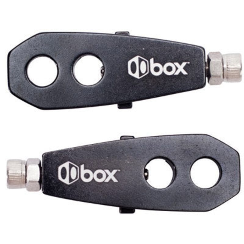 box two tensioner 10mm 2hol bk 2 axle holes black two chain tensioner box chains