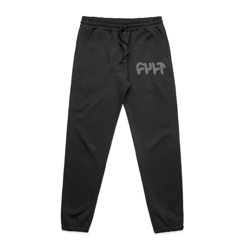 Cult Logo Sweatpants – Black