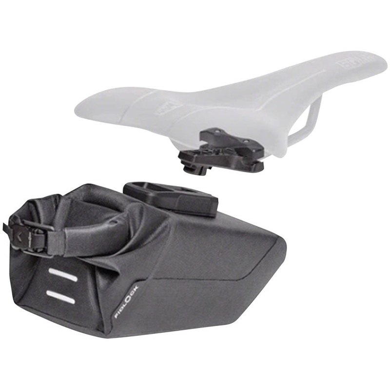 Fidlock Pinclip Saddle Bag and Base – Medium, Black