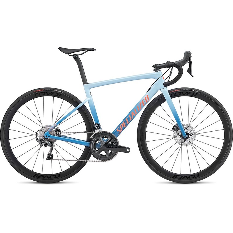 Specialized tarmac wmn sl6 expert disc storm grey/ice blue/acid lava 49