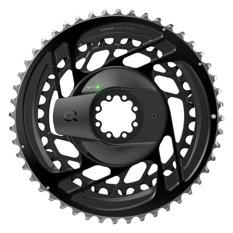 SRAM Force AXS 2x Power Meter Chainring Kit – 48/35t 2×12-Speed 8-Bolt Direct Mount BLK D2