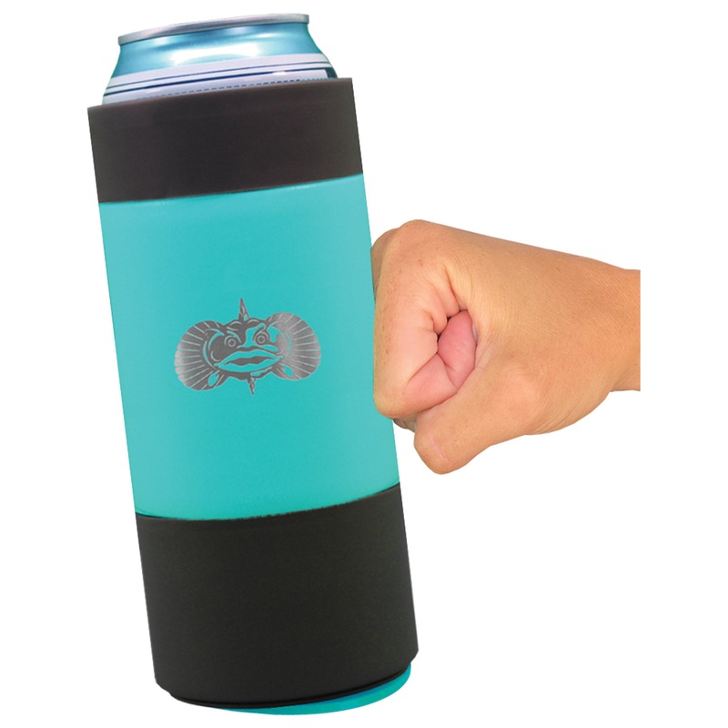 Toadfish Slim Non Tip Can Cooler Teal