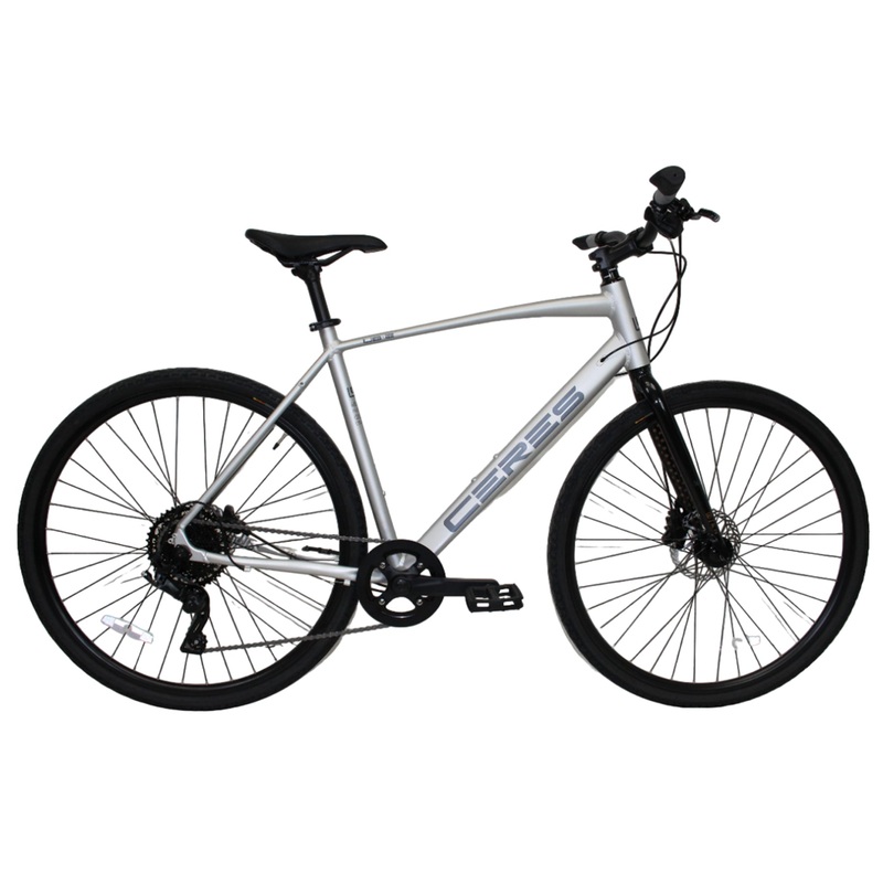 Ceres UB2 700c 9 Spd Hybrid MTB Bike – Kona Fork – Gray