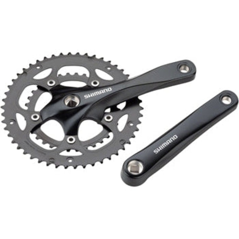Claris FC-RS200 Crankset – 170mm 8-Speed 50/34t 110 BCD Square Taper JIS Spindle Interface BLK
