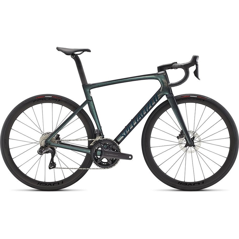 2022 Specialized tarmac sl7 expert bike gloss carbon/oil tint/forest green 61