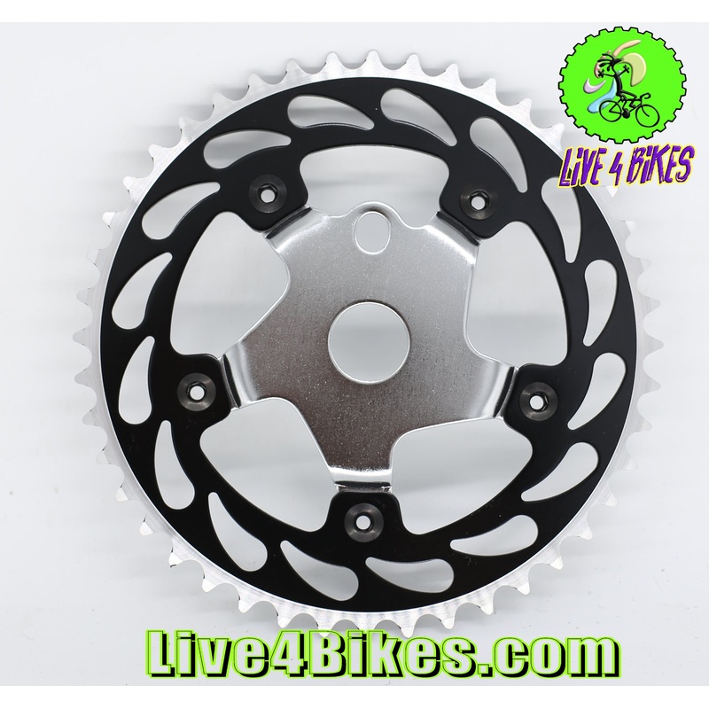 44T Single Speed Steel BMX Bicycle Sprocket Chainring Multi Colored  – Live4Bikes
