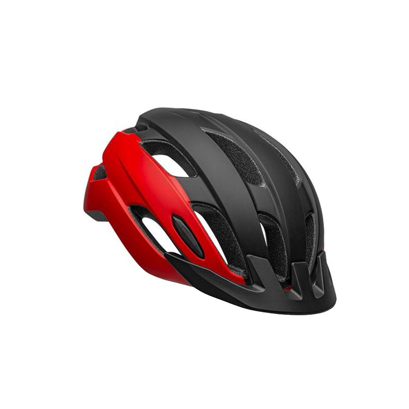 Bell Trace Road Helmet – Matt Red-Black – 2020