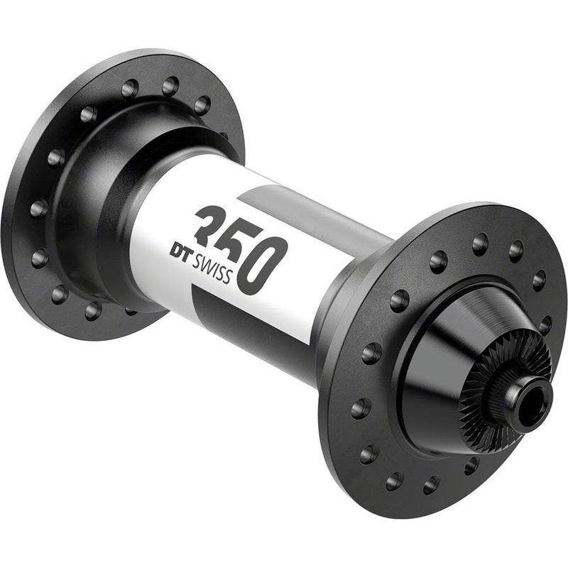 DT Swiss 350 Front Hub – QR x 100mm Rim Brake Black 24H