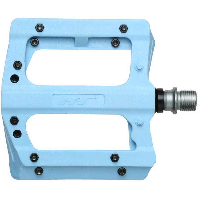 HT Components PA12A Pedals – Platform Composite 9/16″ Sky Blue