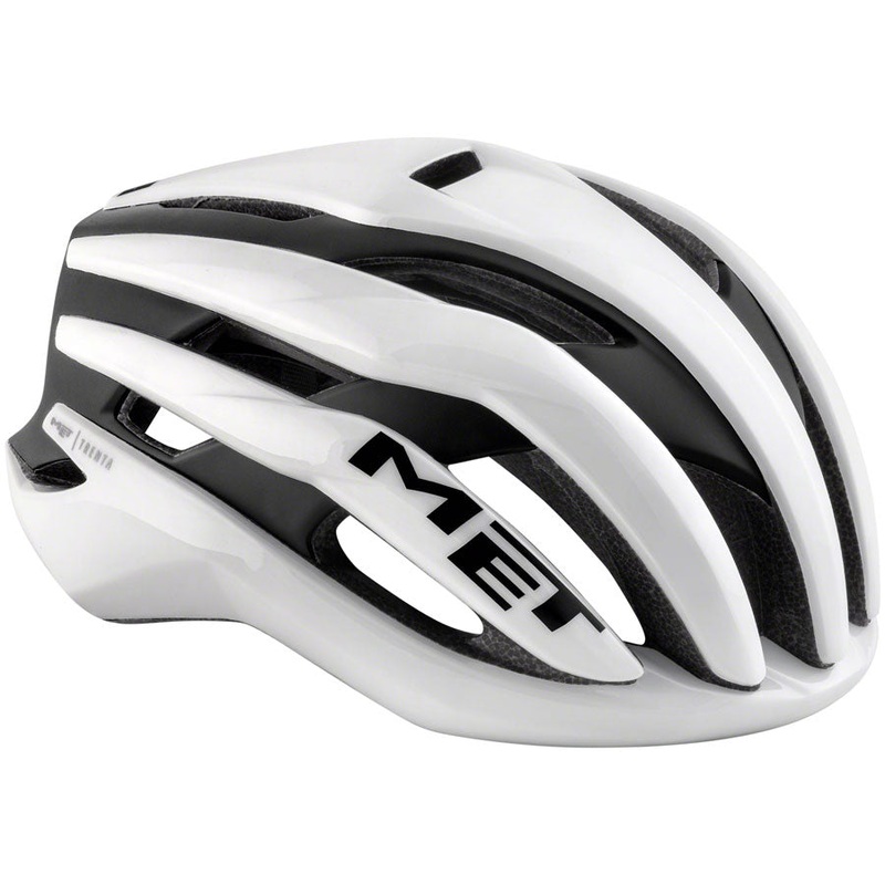 MET Trenta MIPS Helmet – White/Black Matte/Glossy Medium