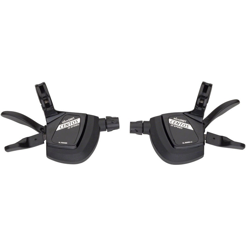microSHIFT Centos Trigger Shifter Set 10-Speed Road Double Shimano Tiagra 4700 Compatible