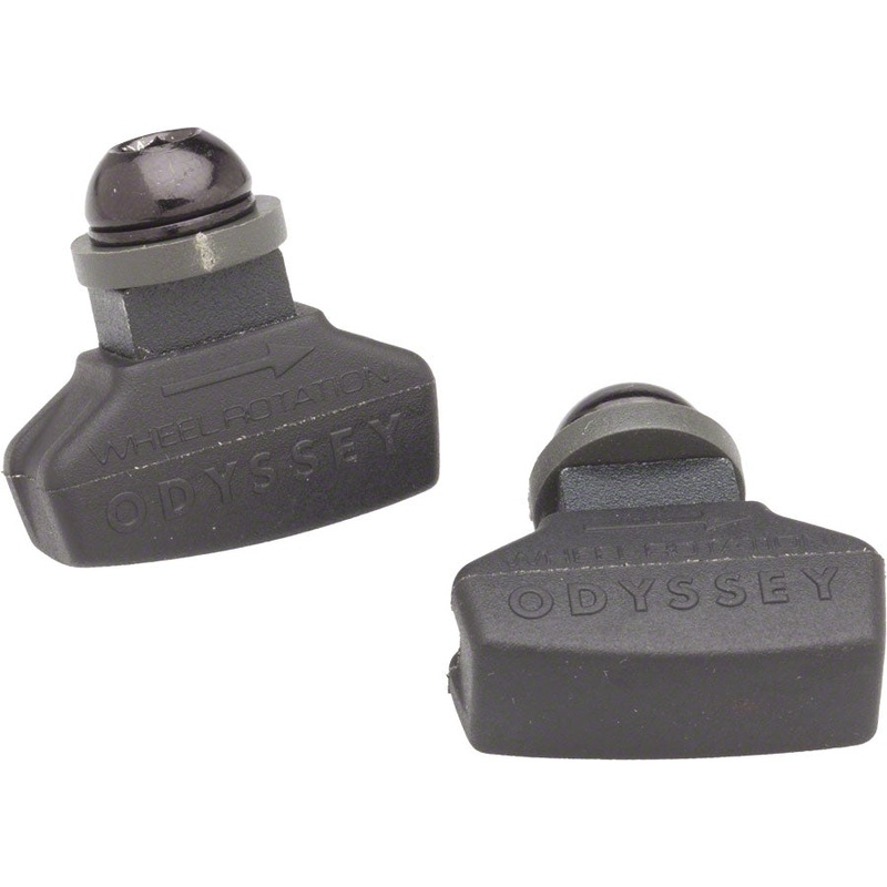 Odyssey Ghost U-Brake Brake Pads  Threaded Post, One Piece Design, Stiffness-Enhanced, Best for Standard Rims, Choice of Normal or Soft Compound