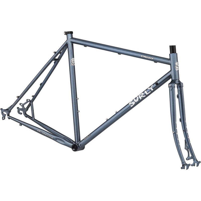 Surly Straggler Frameset – 700c Steel Cold Steel Blue 58cm