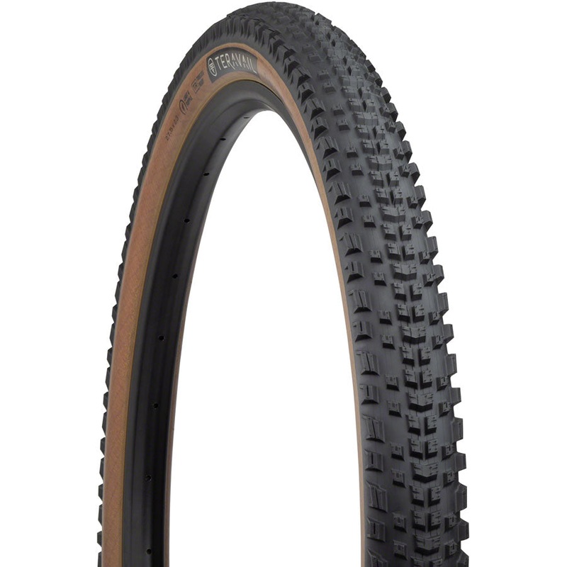Teravail Ehline Tire – 27.5 x 2.3, Tubeless, Folding, Tan, Durable, Fast Compound