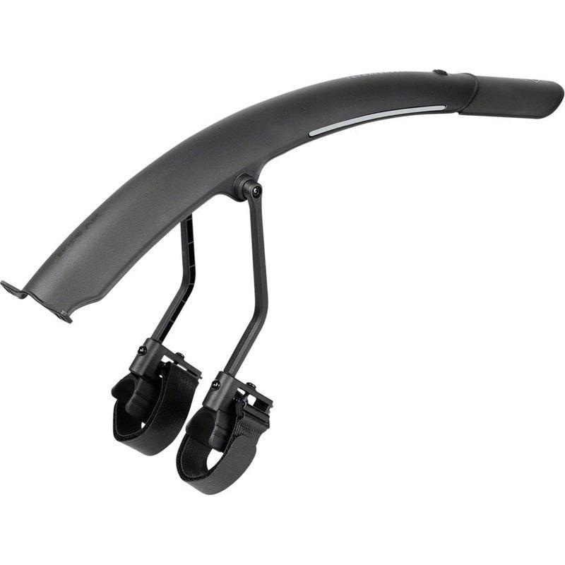 Topeak Tetrafender R1 Front Fender – Fits Up To 650/700 x 32 Road Tire Black