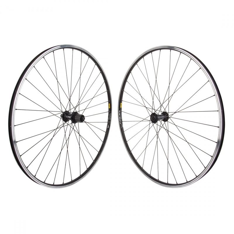 Wheel Master 700c Mavic Open Elite SET QRx100-130mm Shi RS400 Rim Brake Black