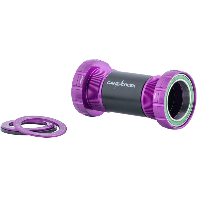 Cane Creek Hellbender 70 Bottom Bracket – English For DUB Spindle Purple