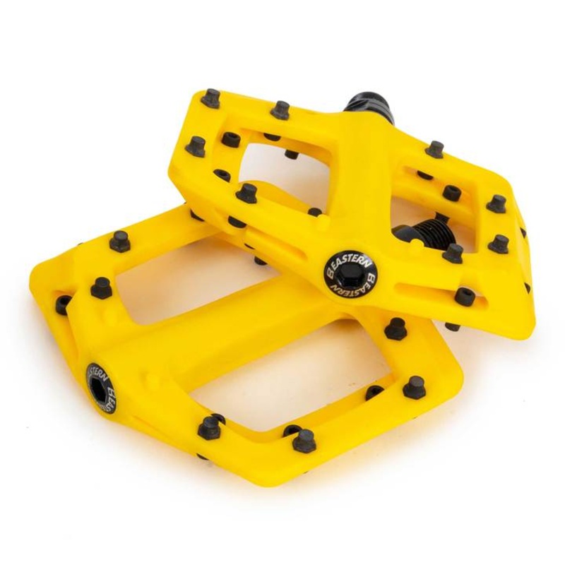Eastern Linx MTB Flat Pedals – Yellow