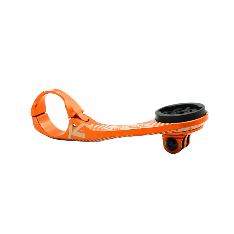 K-Edge Max XL Combo Limited Edition Computer Mount – Garmin/Wahoo Orange