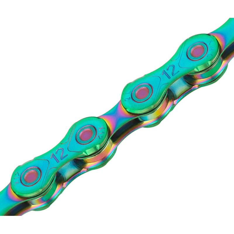 KMC X12 Chain – 12-Speed 126 Links Aurora