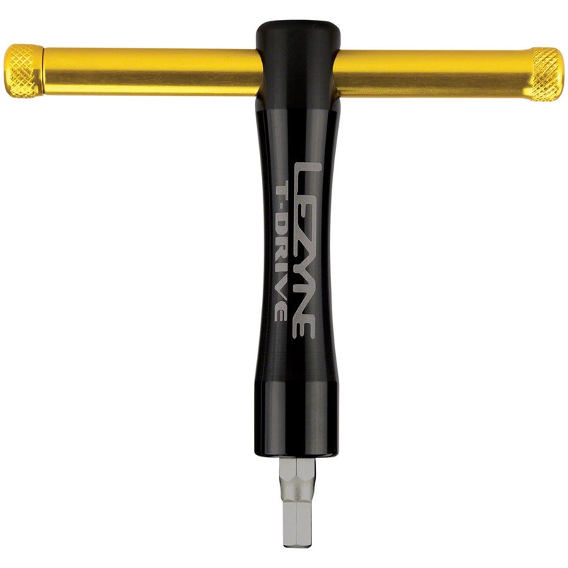 Lezyne T-Drive Multi-Tools Aluminium Plates Chrome Vanadium Bits Black