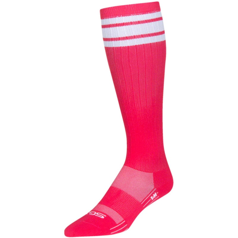 SockGuy SGX Pinky Socks – 12″ Pink Small/Medium