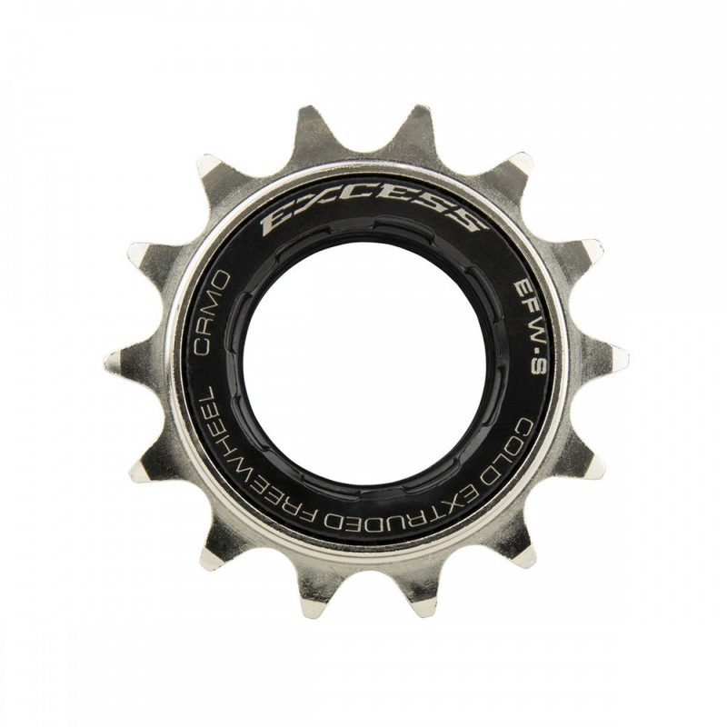Excess EFW-S BMX Freewheel – 15T – 1/8″ & 3/32″ – Chrome/Black
