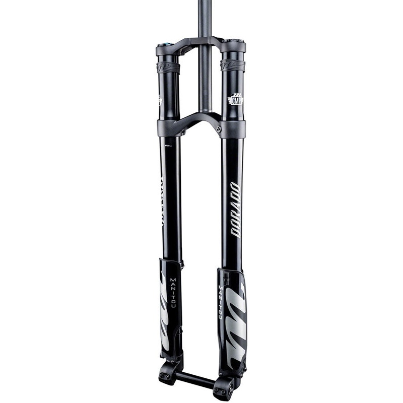 Manitou Dorado Comp Suspension Fork – 29″ 203 mm 20 x 110 mm 57 mm Offset BLK Straight Steerer