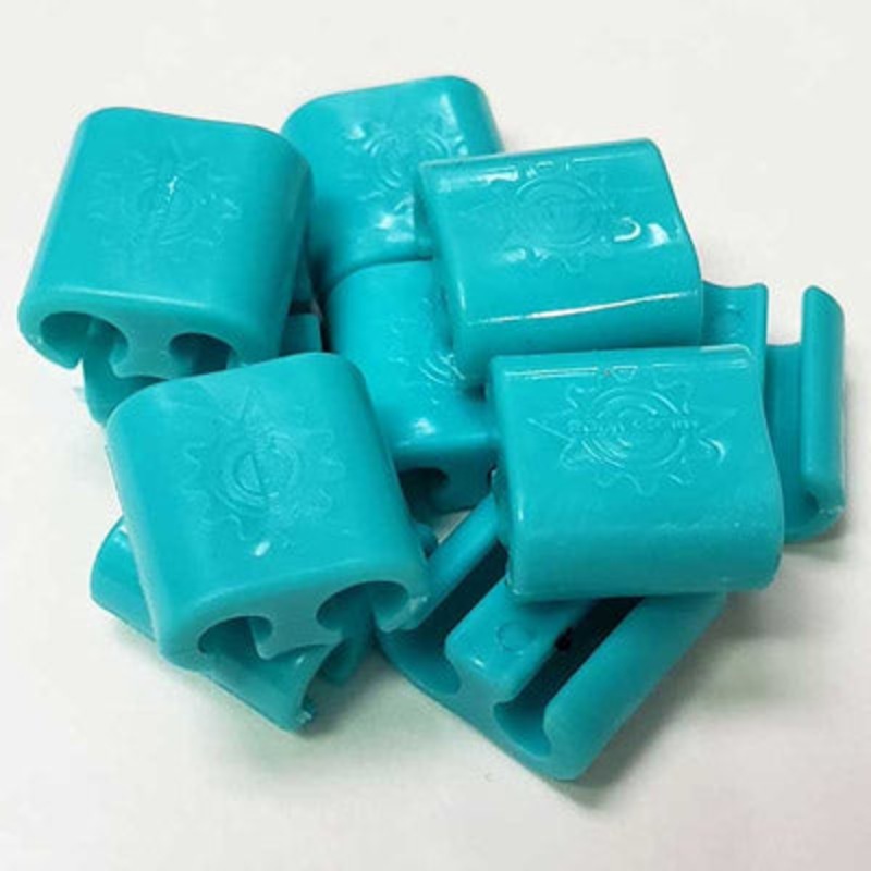 Mwi Cbl Tie,Cable Buddies 5/Pack,Teal Cable Buddies 5-Pack  Cableshous