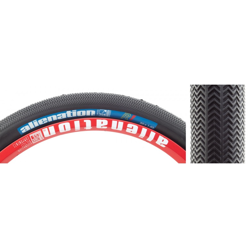 Alienation TCS R1 20×1.6 Tubeless TPI 85 Bk/Blk