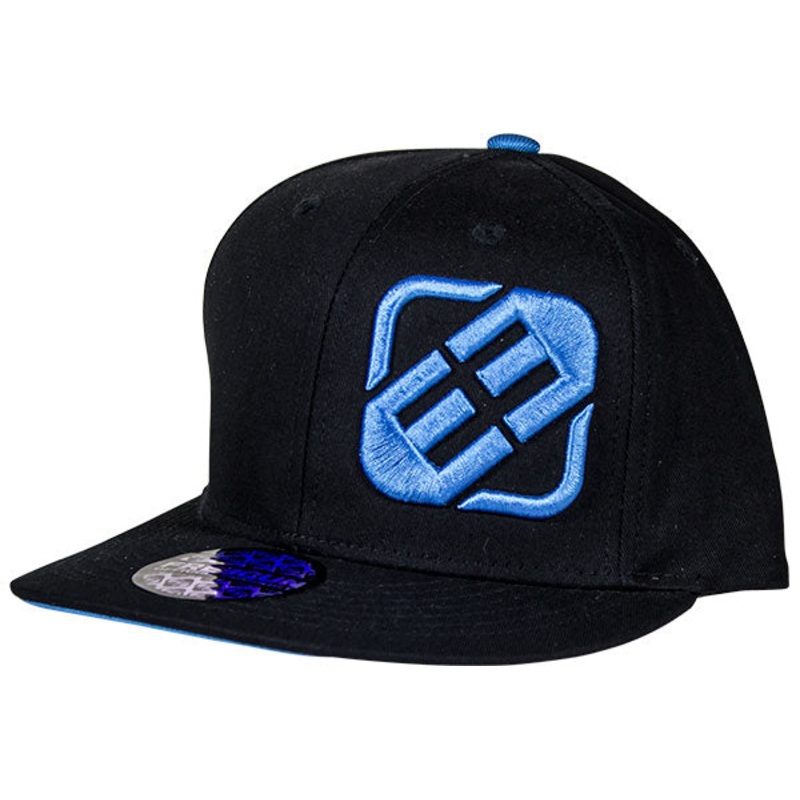 Freegun Men’s Hat-Black w/Blue Logo