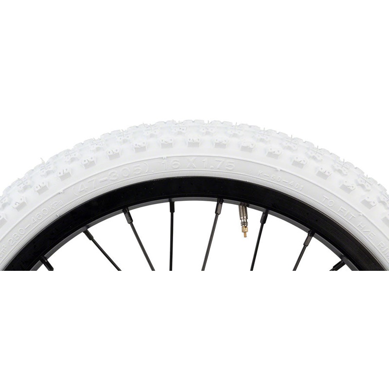 Kenda K50 Tire – 16 x 1.75, Clincher, Wire, White