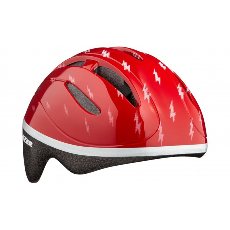 Lazer Bob Kids Helmet – Red flash – Red Flash