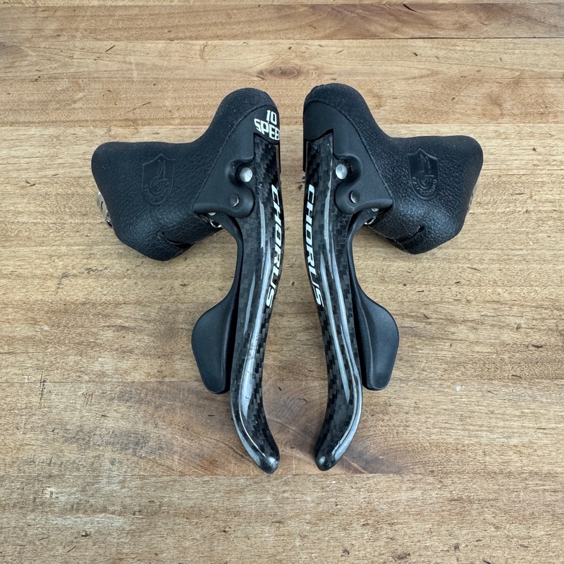 Low Mile! Campagnolo Chorus Ultra 10 Mechanical 10-Speed Rim Brake Shifters