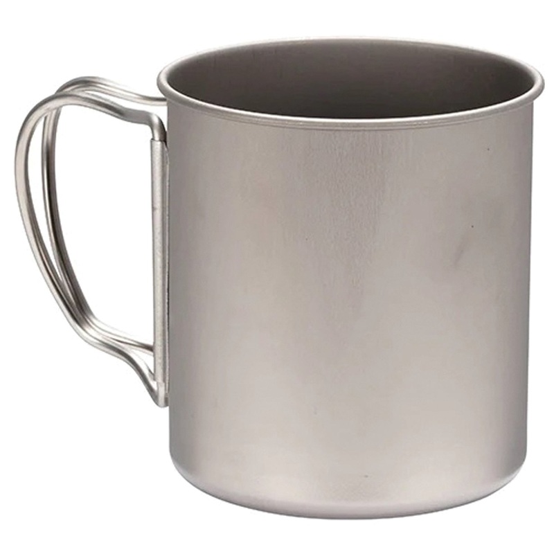 Snow Peak Titanium Single 450 Mug: Lightweight and Durable Camping Essential